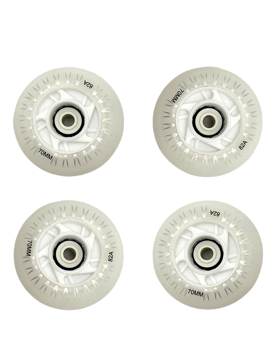 4 Ruedas 70 mm LED Freeskate