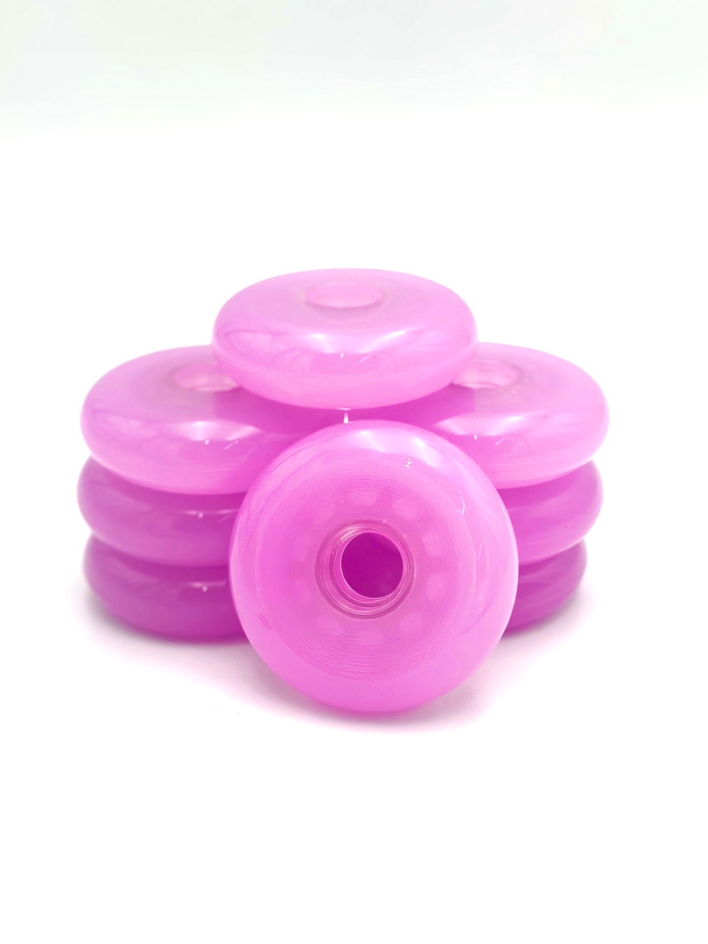 Ruedas 80 mm Crystal Rose