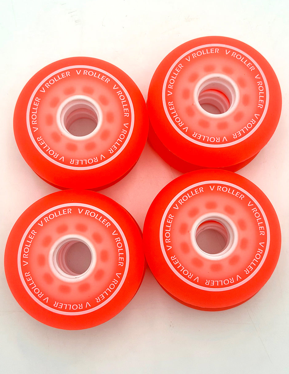4 Ruedas 80 mm VRoller Freeskate Naranja