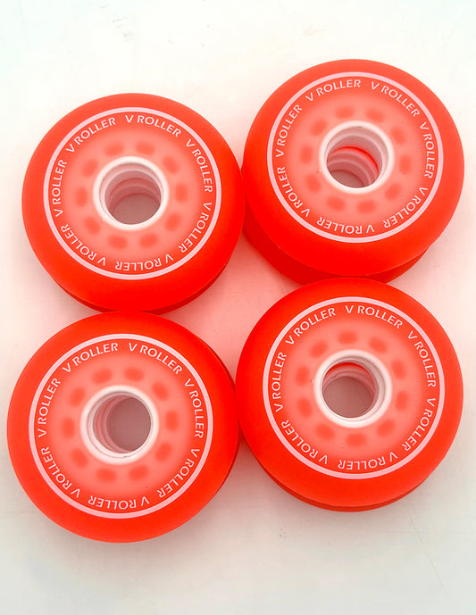 4 Ruedas 80 mm VRoller Freeskate Naranja