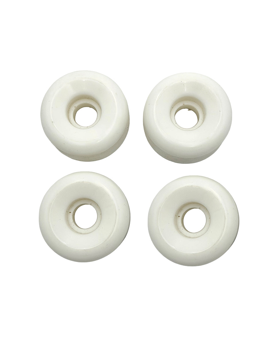 4 Ruedas Skate 52 mm x 32 mm Blancas