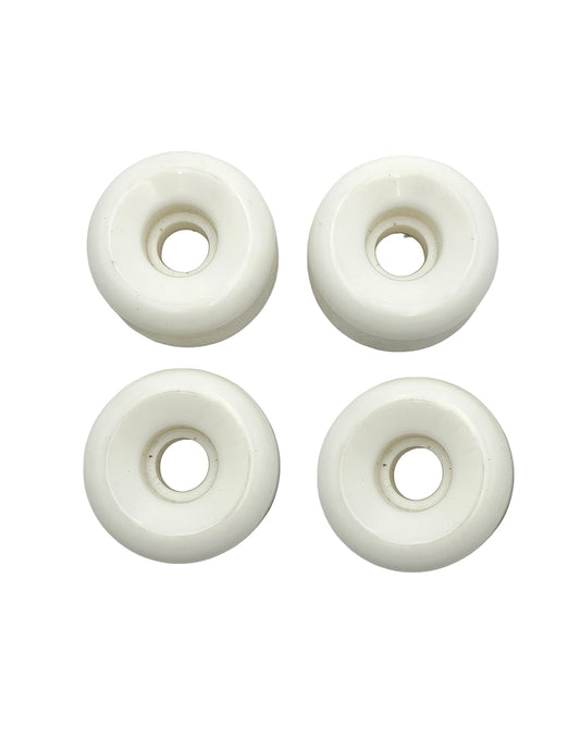 4 Ruedas Skate 52 mm x 32 mm Blancas