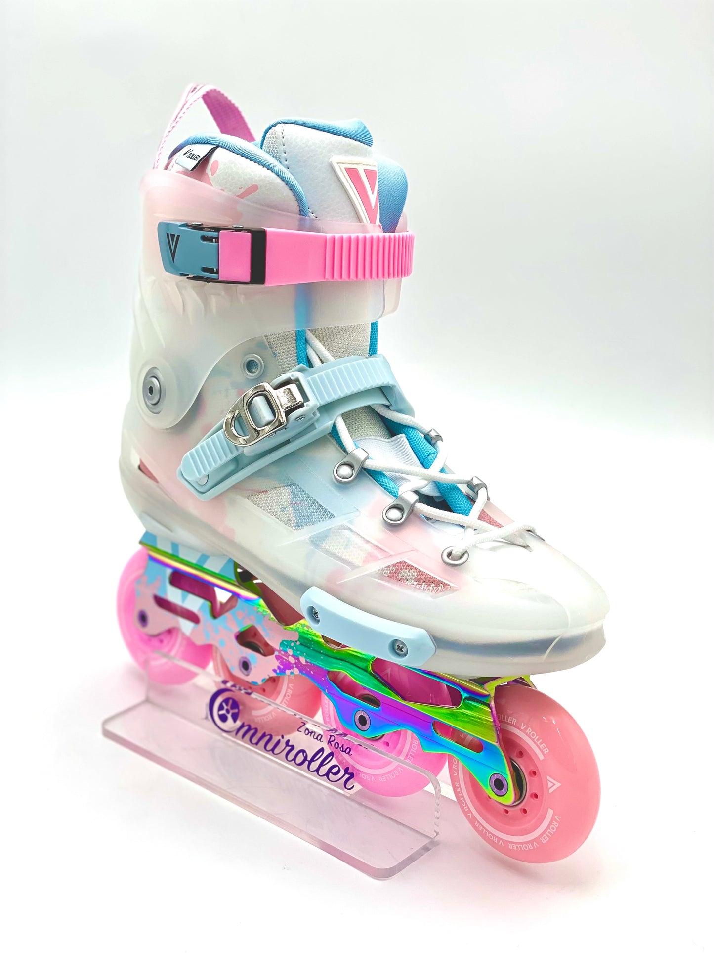 Patines Freeskate VRoller Pink Love 💝