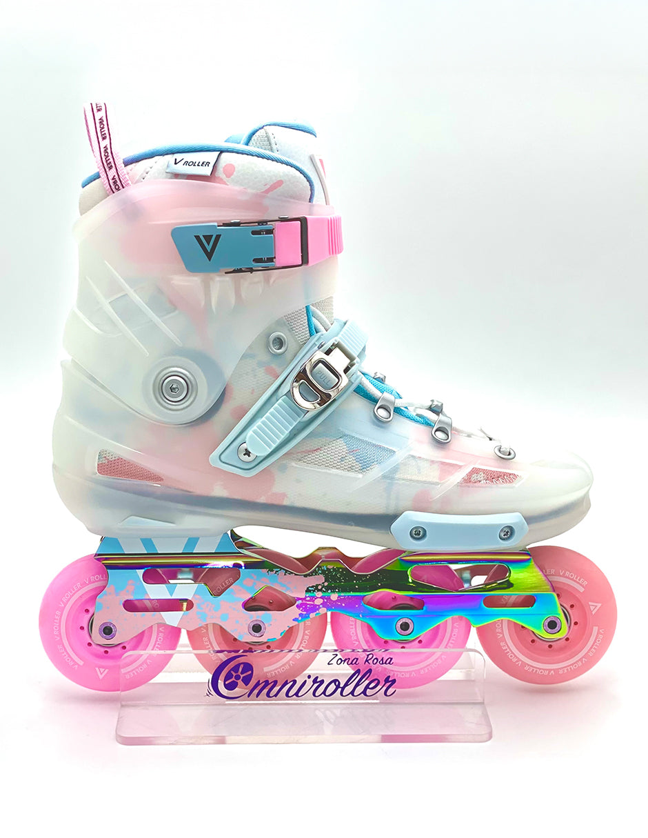 Patines Freeskate VRoller Pink Love 💝