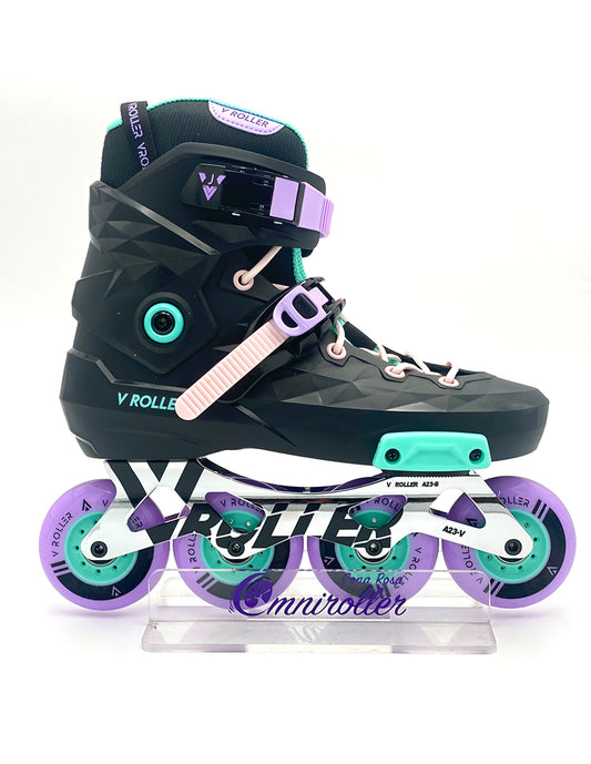 Patines Freeskate VRoller A23 Negro Morado
