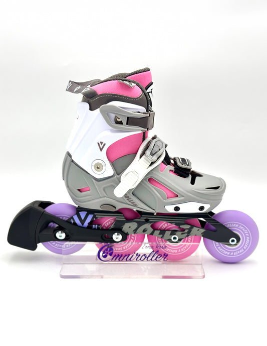 Patines en linea Infantil Freeskate VRoller Kids Rosa