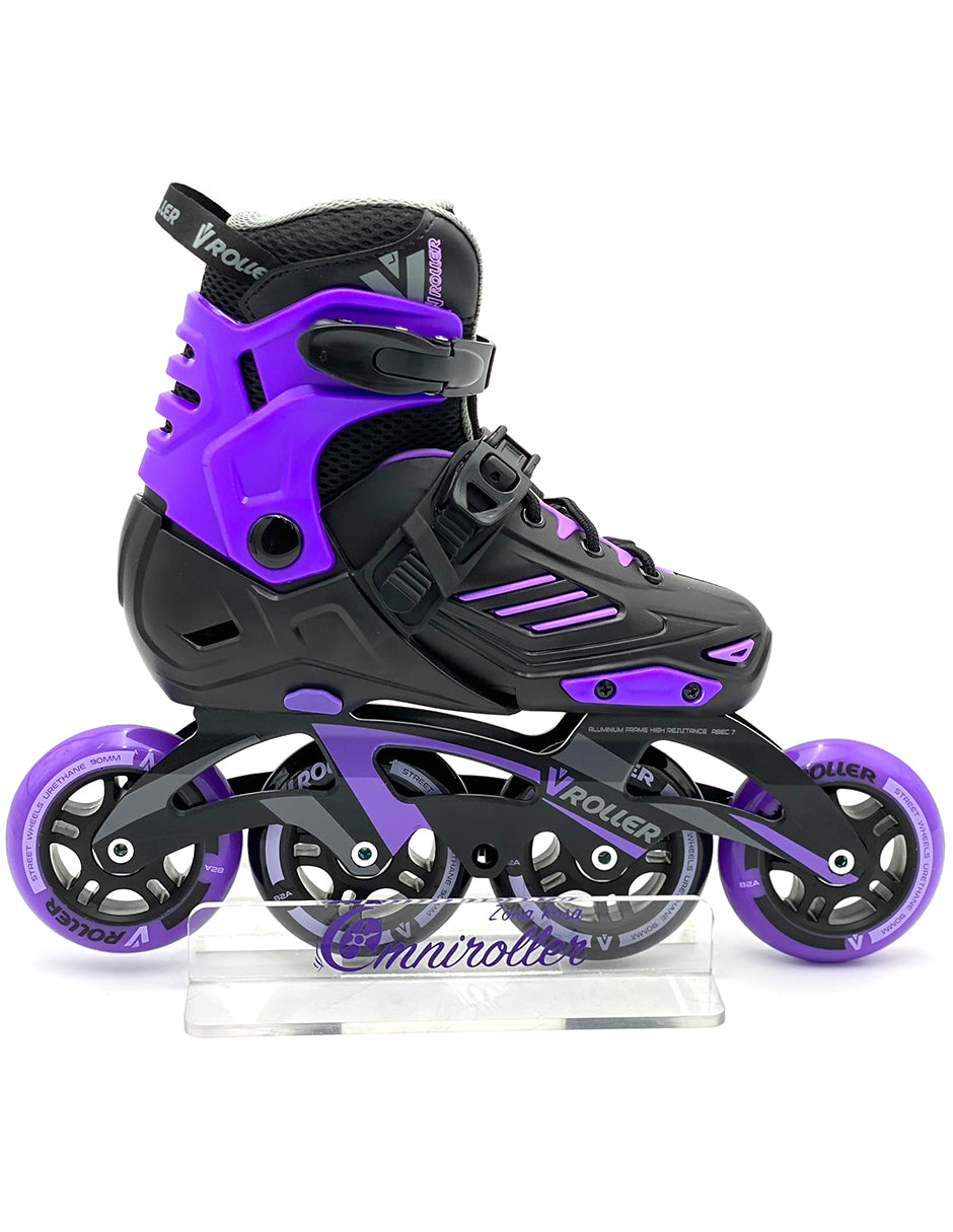 Fitness Pro Black Colors Neon inline skate