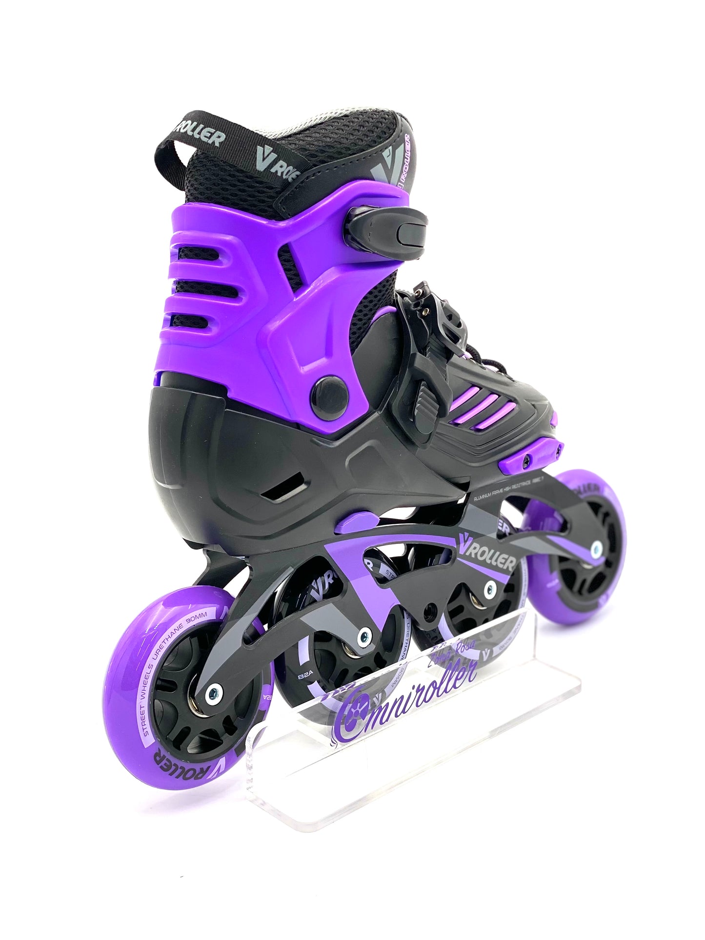 Fitness Pro Black Colors Neon inline skate