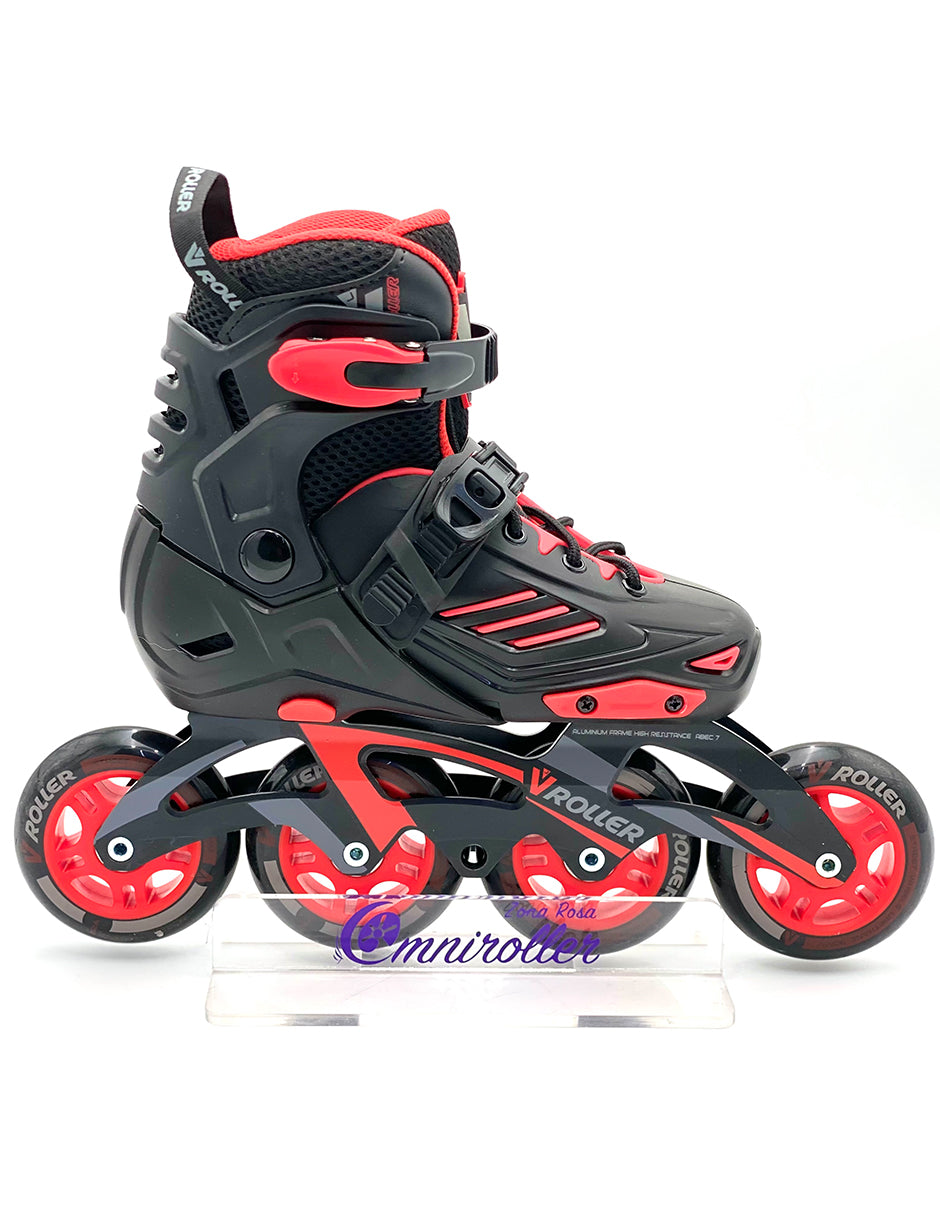 Patin en linea Fitness Pro VRoller Colors Rojo