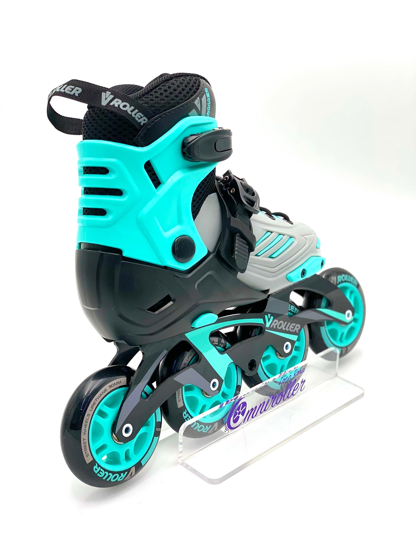 Patin en linea Fitness Pro VRoller Colors Turquesa