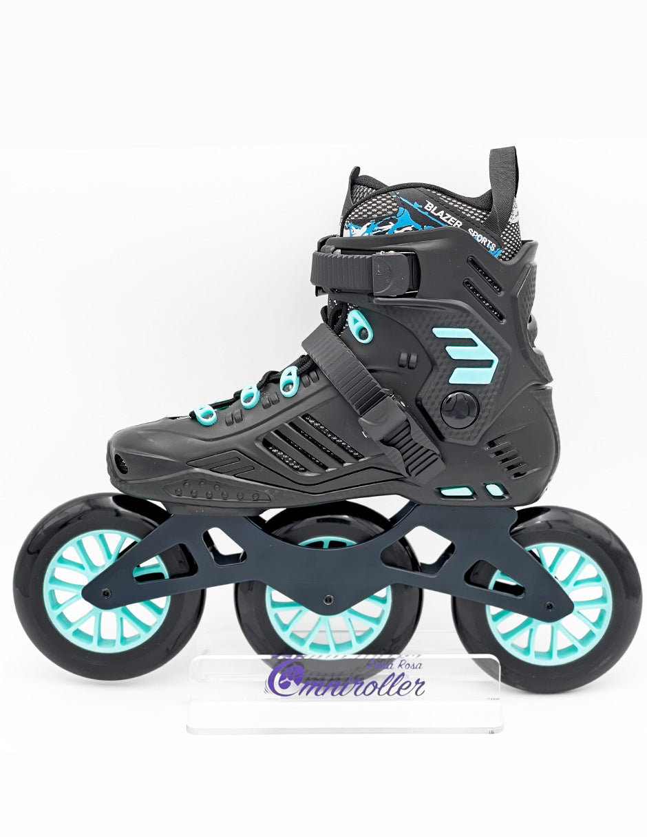 Patin Fitness Pro Blazer Sp 125 Negro Turquesa