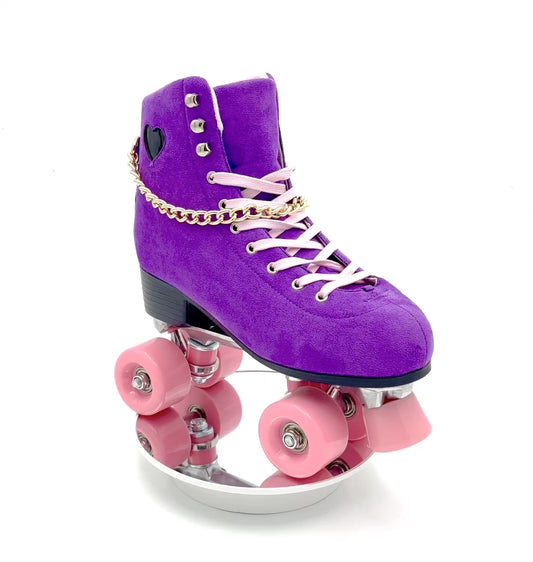 Patines Clasicos Blazer Artísticos Suede Morado