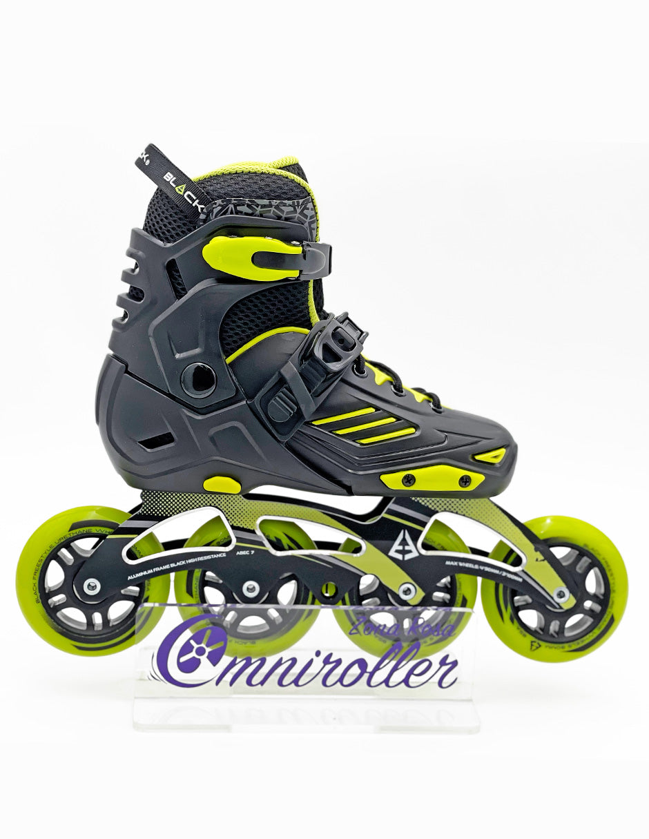 Patin en linea Fitness Pro Black Colors Neon
