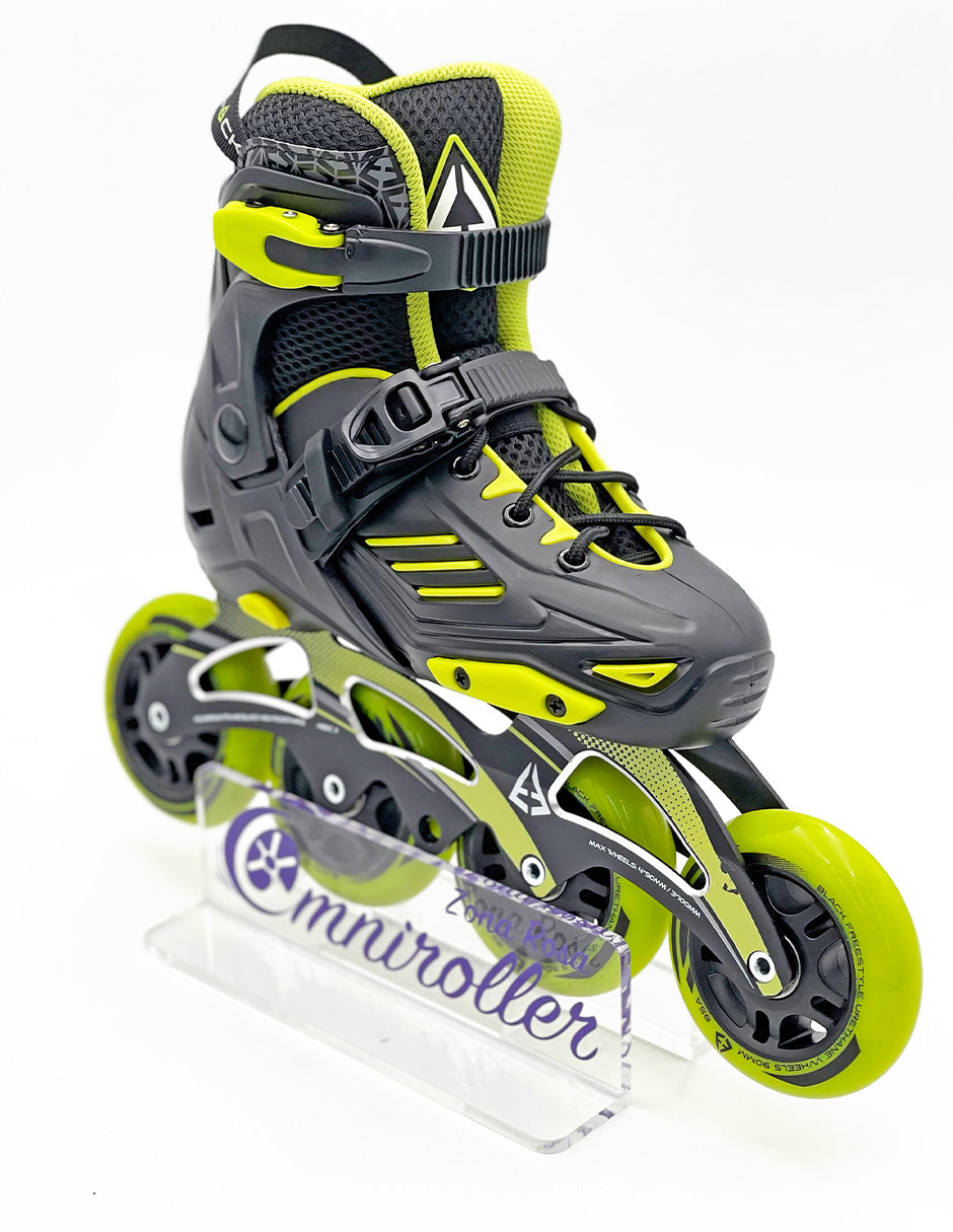 Patin en linea Fitness Pro Black Colors Neon
