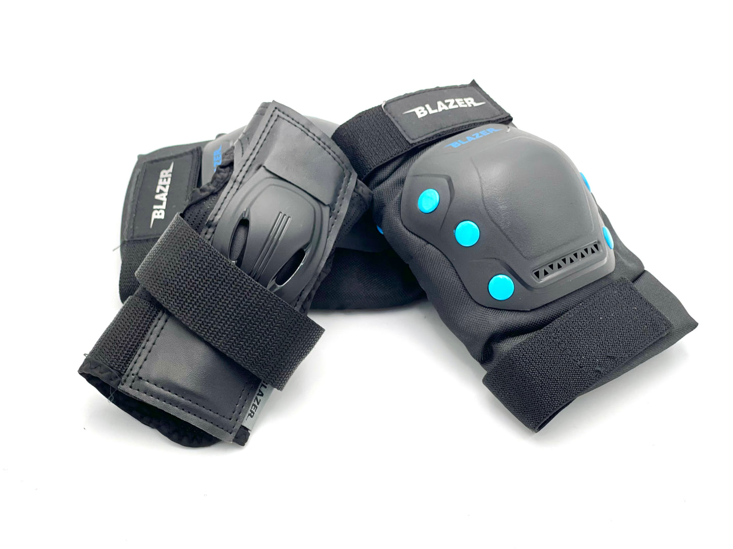 Equipo de protecciones Muñequeras, Coderas y Rodilleras Blazer Agressive