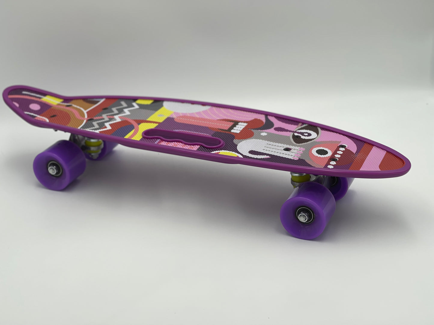 Patineta Omni tipo Penny Surf Purple Pablo