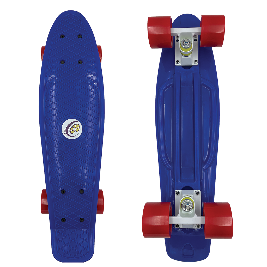 Patineta Omni tipo Penny Azul Roja