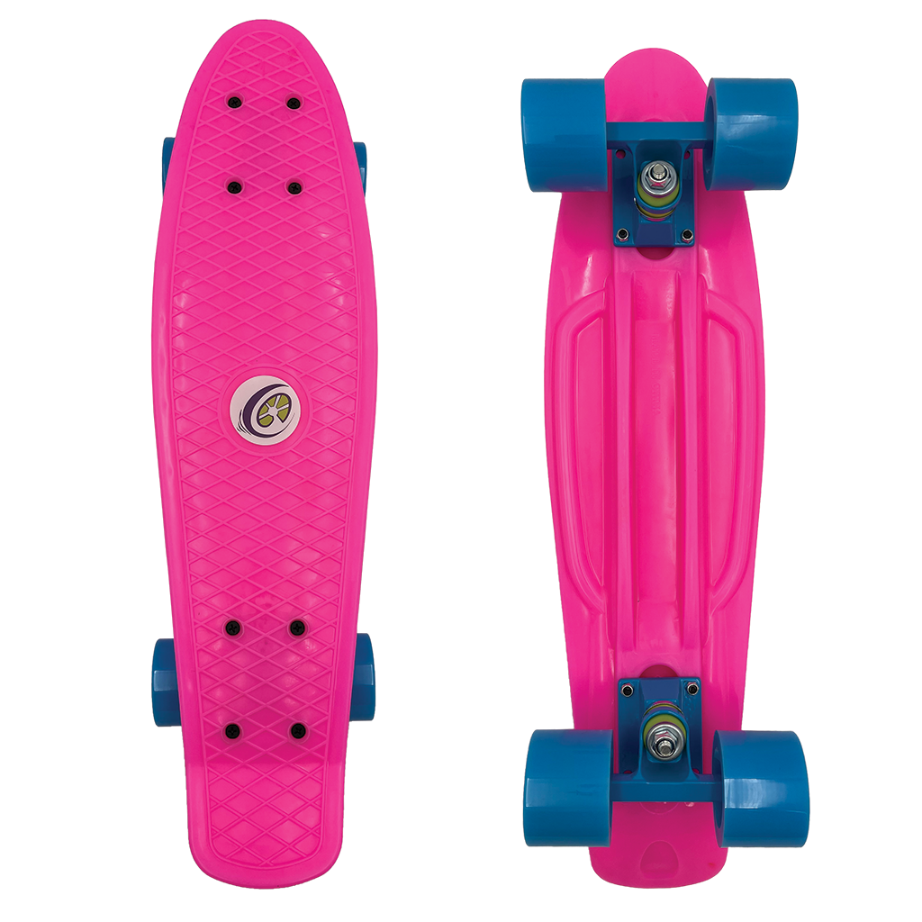 Patineta Omni tipo Penny Rosa Azul