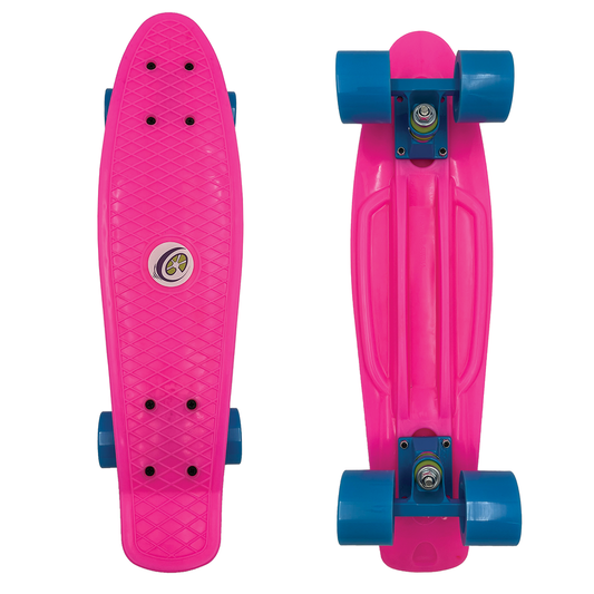 Omni Penny Skateboard Pink Blue