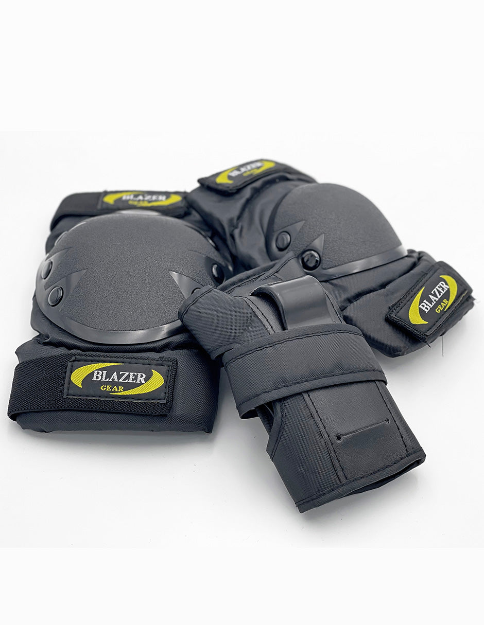 Equipo de protecciones Muñequeras, Coderas y Rodilleras Blazer Sport